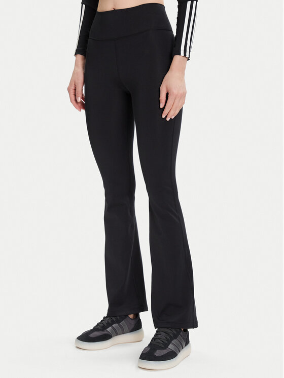 adidas adidas Leggings All Me Essentials JW7667 Fekete Flare Fit