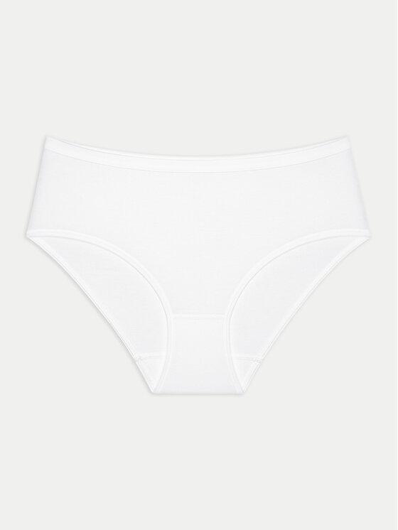 Triumph Triumph Mutande classiche a vita alta Sense Of Cotton 10224970 Bianco