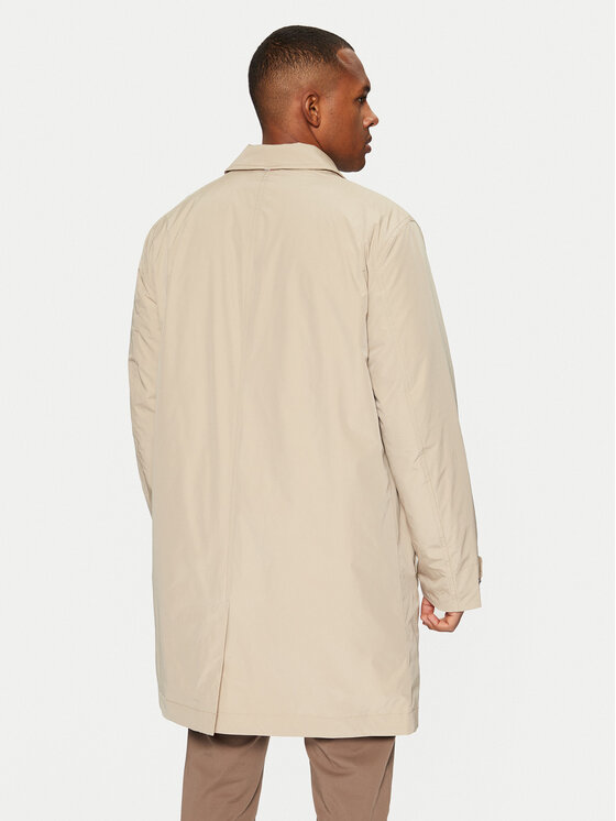 Tommy Hilfiger Tommy Hilfiger Prijelazni kaput MW0MW37651 Bež Regular Fit