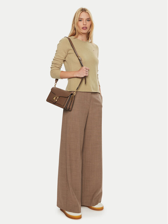 Tommy Hilfiger Tommy Hilfiger Пуловер WW0WW44161 Кафяв Regular Fit