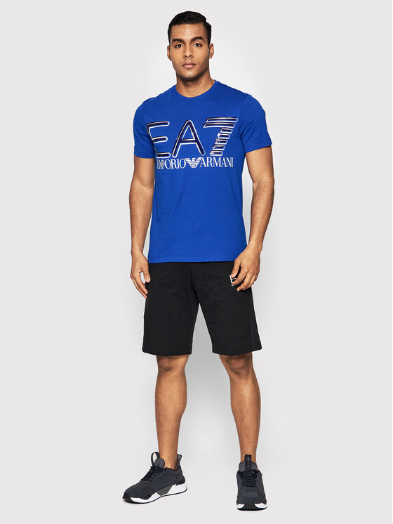 T-shirt 3LPT20 PJFFZ 1597 Blu Regular Fit