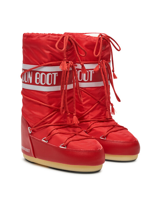 Moon Boot Moon Boot Śniegowce 80D1400440 D Czerwony