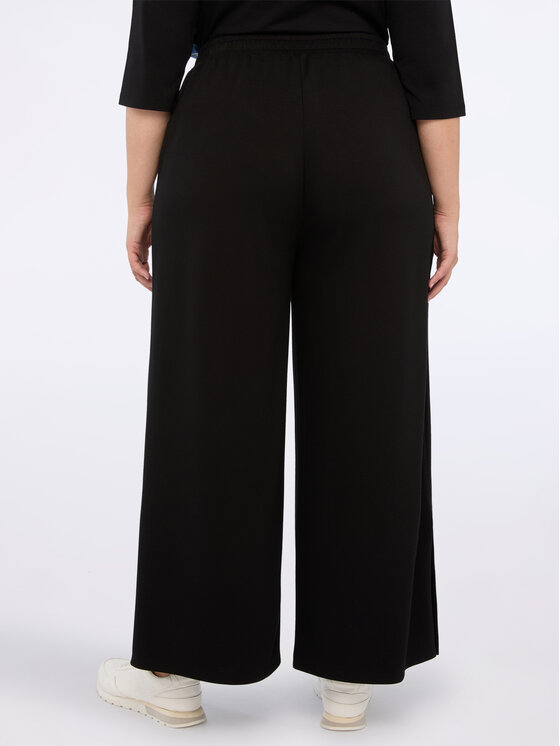 Fiorella Rubino Fiorella Rubino Pantaloni di tessuto P842L002252N033 Nero Over Fit