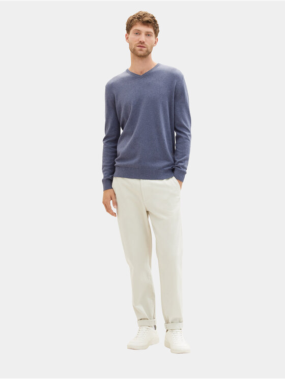 Tom Tailor Tom Tailor Sweter 1012820 Niebieski Regular Fit