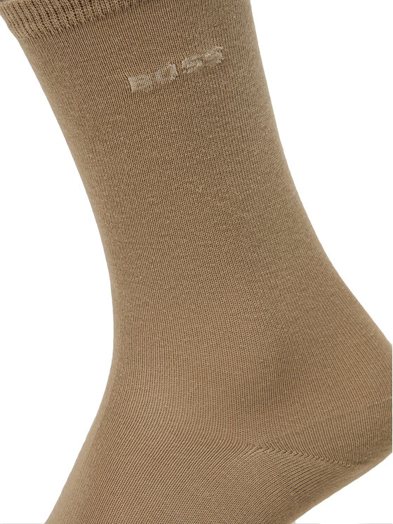 BOSS BOSS 2er-Set hohe Unisex-Socken 50543398 Beige