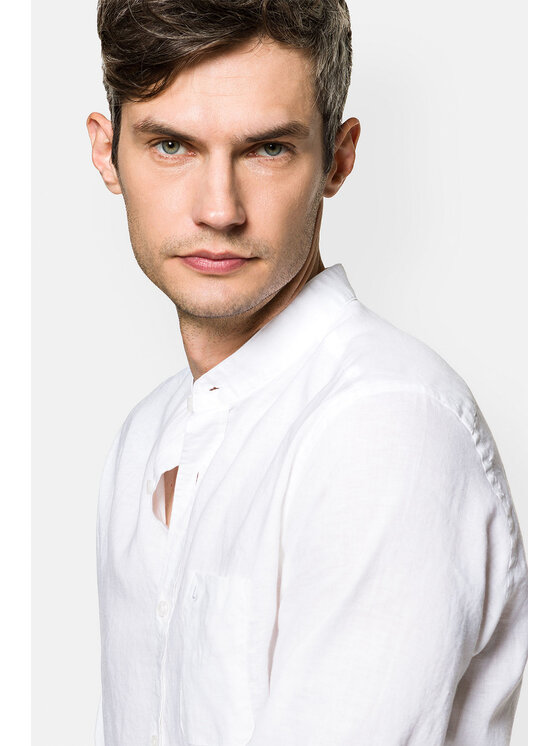 Lancerto Lancerto Koszula Teodoria KO073122000021 Biały Slim Fit