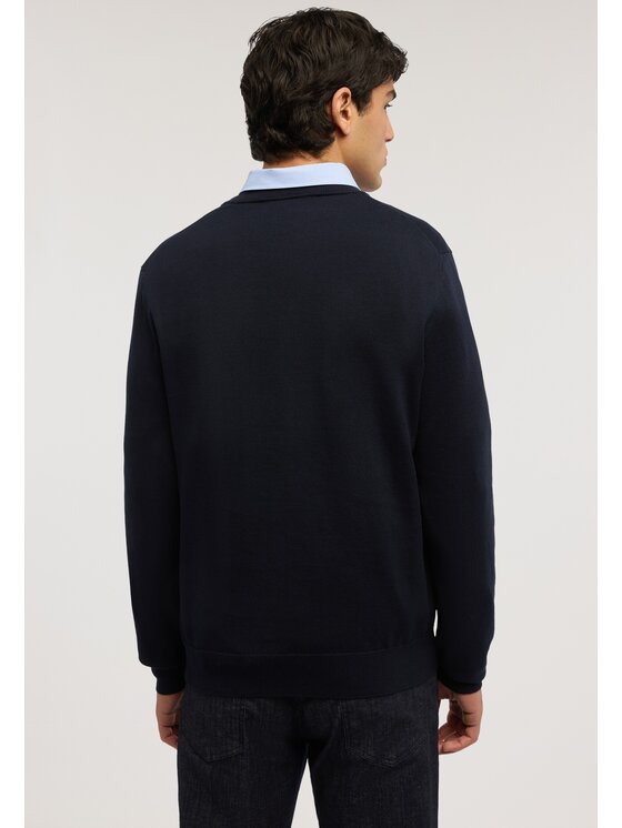 Trussardi Trussardi Sweter M0628000067N034 Niebieski Regular Fit