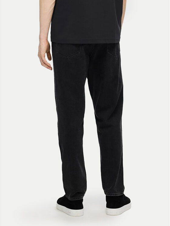 Selected Homme Selected Homme Marškinėliai 16094143 Juoda Loose Fit