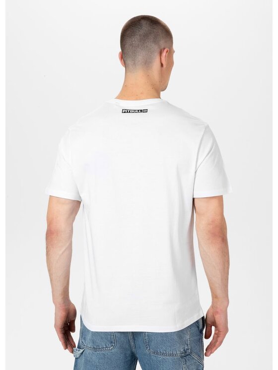 PITBULL PITBULL T-Shirt Koszulka Biały Regular Fit