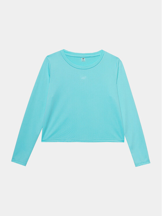 4F 4F Funkční tričko 4FWSS24TFLOF218 Modrá Regular Fit