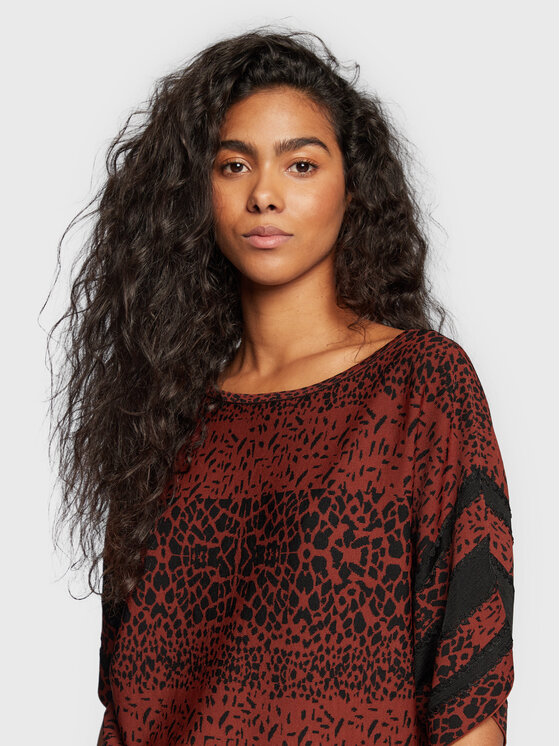 Joseph Ribkoff Joseph Ribkoff Sweter 223959 Brązowy Relaxed Fit