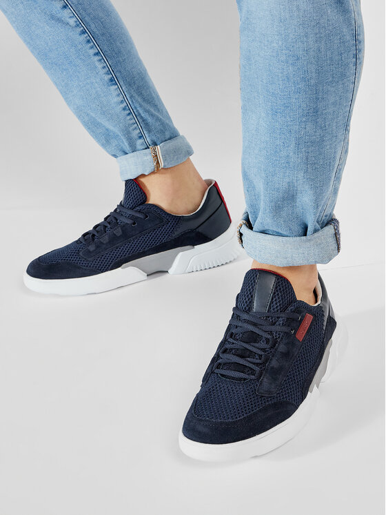 Geox cheap denim sneakers