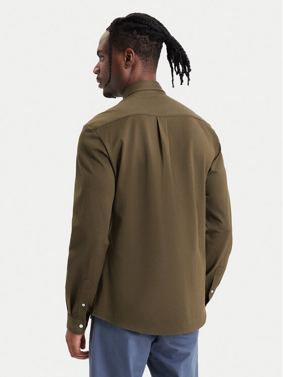 BOSS BOSS Košeľa H-Roan 50567031 Zelená Slim Fit