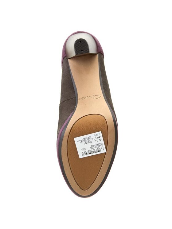 Clarks Polobotky Kendra Dime 261110214 Fialova Modivo.cz