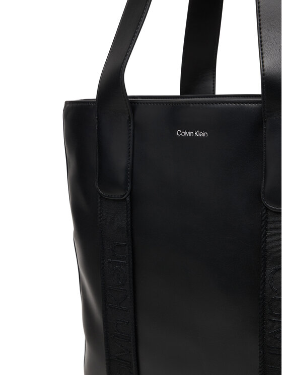 Calvin Klein Calvin Klein Käekott Webbing Strap Tote LV04F3289G Must