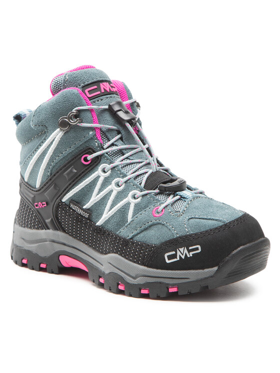 CMP CMP Pārgājienu apavi Kids Rigel Mid Trekking Shoe Wp 3Q12944 Pelēks