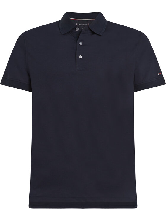 Tommy Hilfiger Tommy Hilfiger Polo MW0MW31545 Niebieski Regular Fit