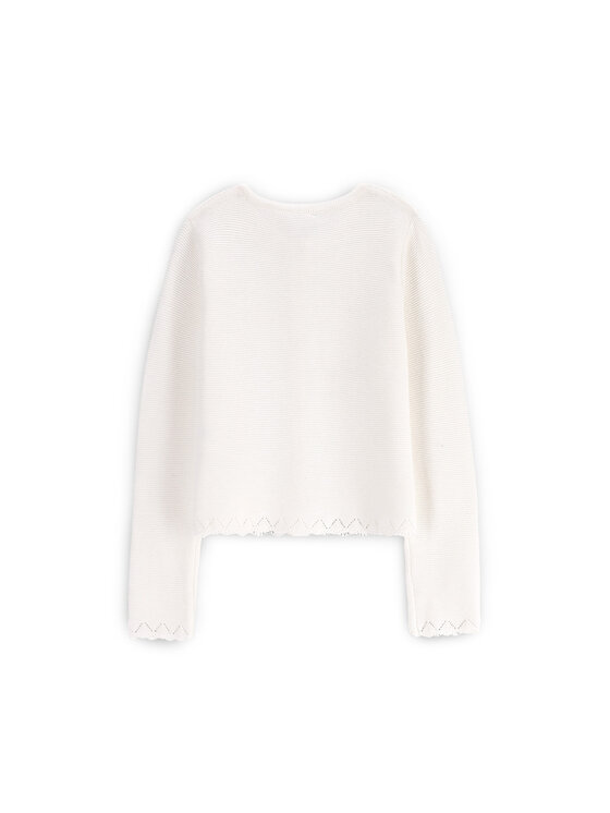 Coccodrillo Coccodrillo Kardigāns WC5172201EJG Écru Regular Fit