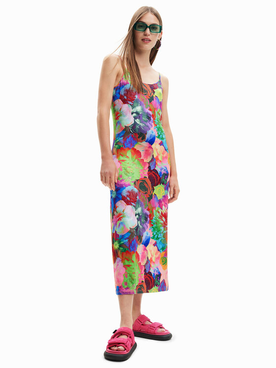 Vestito estivo Tulipa 23SWVK08 Multicolore Slim