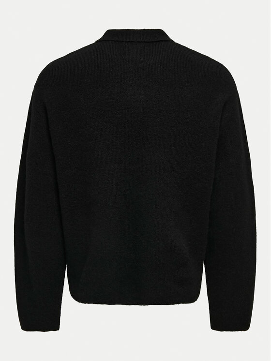 Only & Sons Only & Sons Sweter 22031550 Czarny Regular Fit