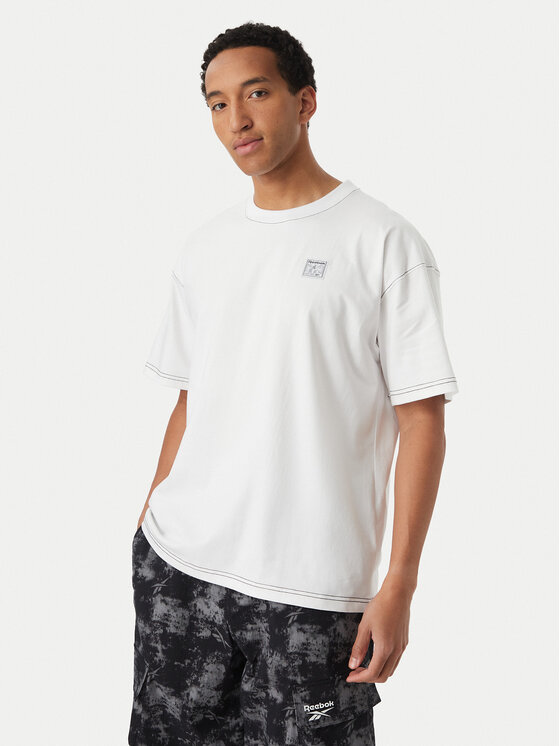 Reebok Tricou Aurelian RK25737CCM Alb Regular Fit