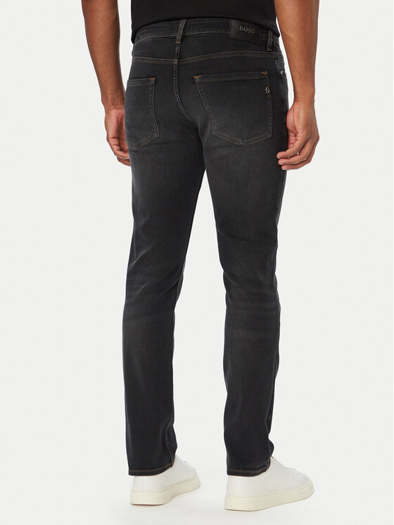 BOSS BOSS Džinsi H-Delaware 50564384 Melns Slim Fit