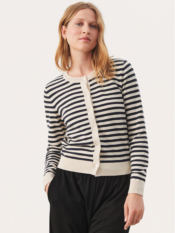 Part Two Cardigan Tanisha 30308325 Écru Relaxed Fit