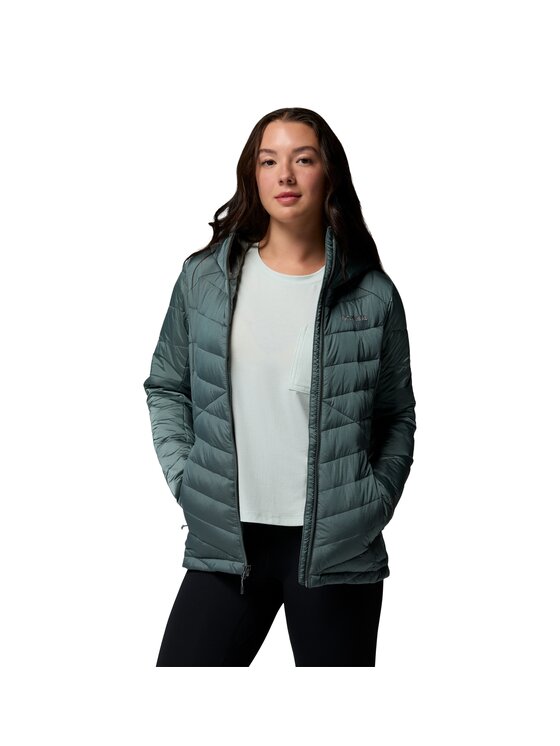 Columbia Columbia Kurtka puchowa 208904 Zielony Regular Fit