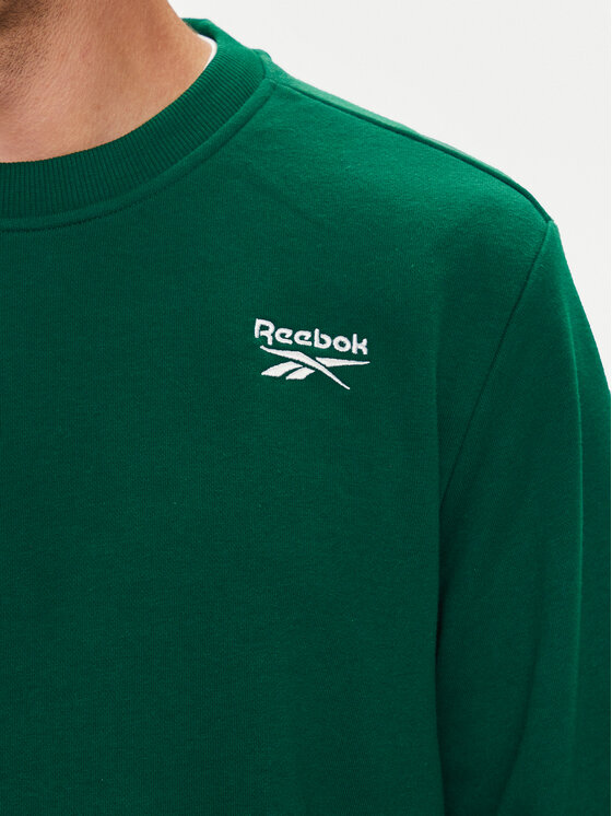 Reebok Reebok Sweatshirt Identlty Logo 100200315 Grün Regular Fit