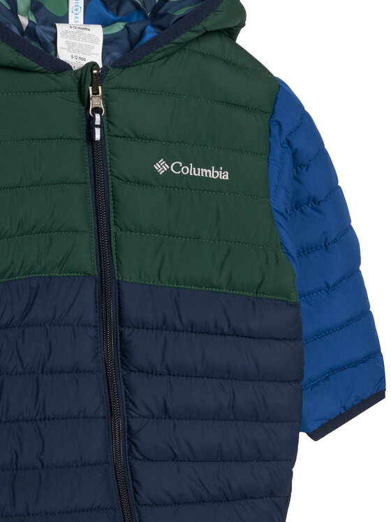 Columbia Columbia Зимен детски гащеризон Powder Lite™ II Reversible 2088751 Тъмносин Regular Fit
