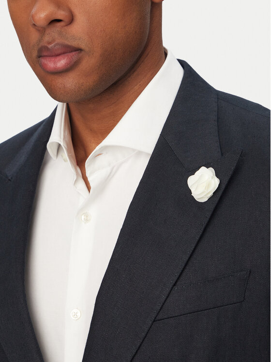 BOSS BOSS Švarkas Hutson Peak 262 50561857 Mėlyna Slim Fit