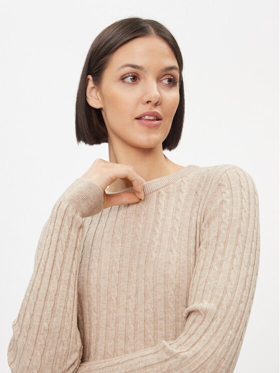 ONLY ONLY Kootud kleit 15306551 Beež Regular Fit