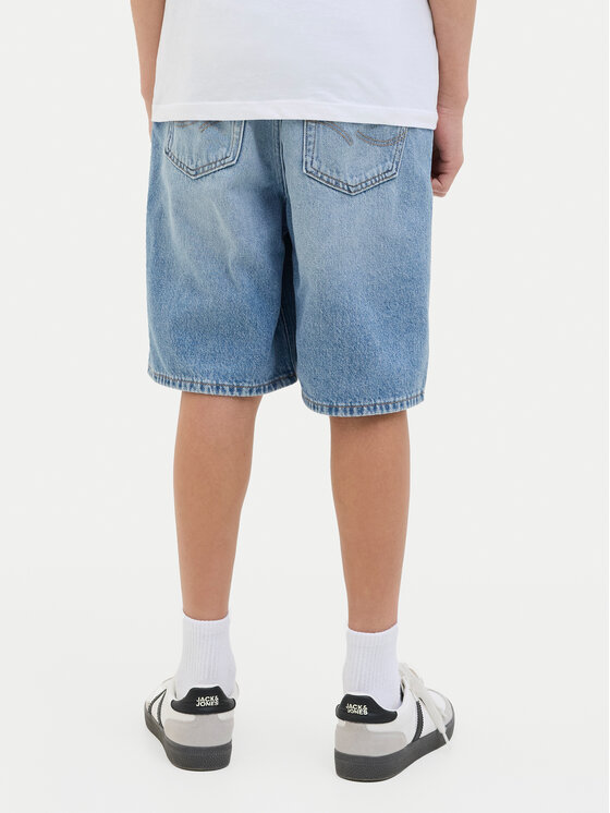 Jack&Jones Junior Jack&Jones Junior Kratke traperice 12269819 Plava Loose Fit
