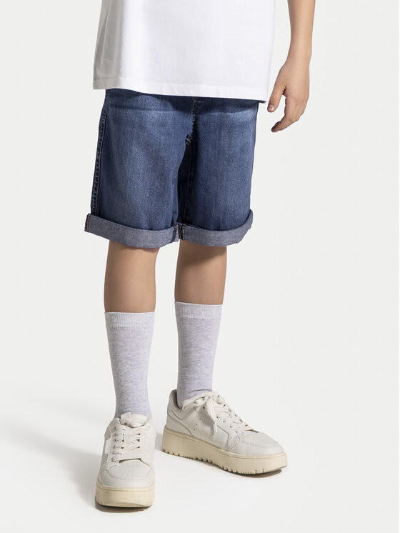 Coccodrillo Coccodrillo Džínové šortky WC4123201DWJ Modrá Regular Fit
