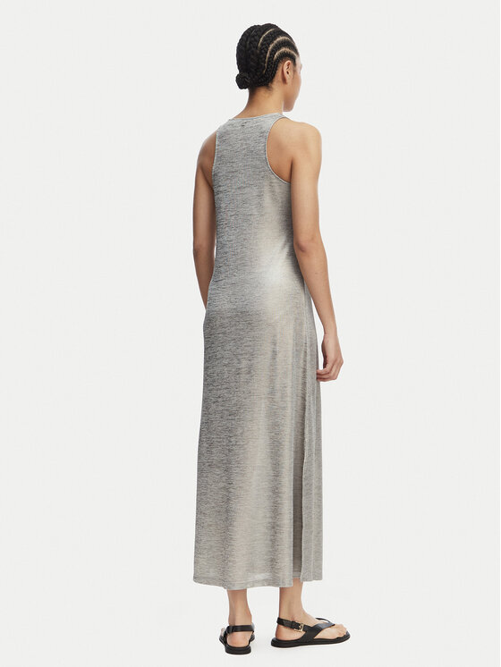 LOLA CASADEMUNT LOLA CASADEMUNT Haljina za svaki dan LS2616083 Srebrna Regular Fit