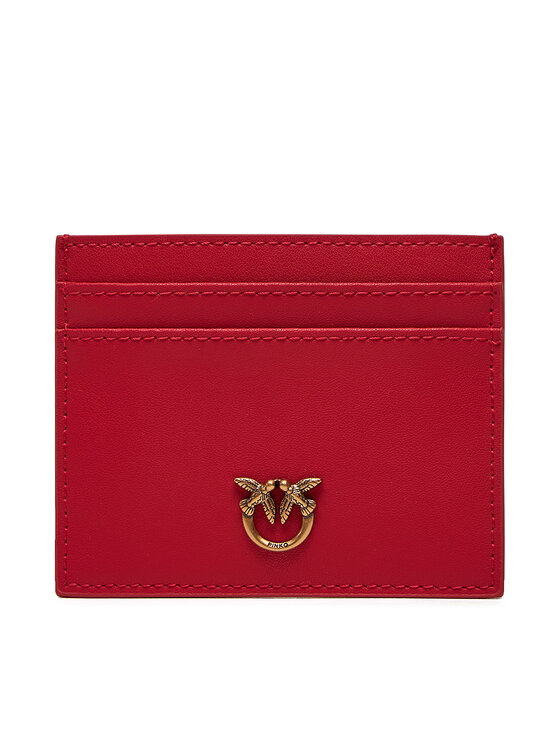 PINKO PINKO Kreditkartenetui Card Holder Simply PE 25 PCPL 103762 A0F1 Rot
