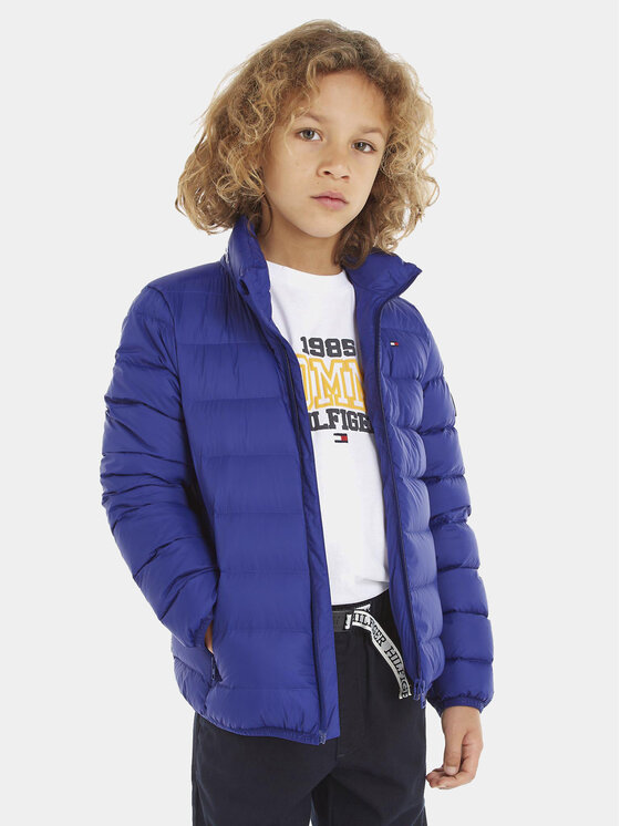 Gyerek Pehelykabát Tommy Hilfiger, Méret: 4Y, Sötétkék, Essential KS0KS00440 M