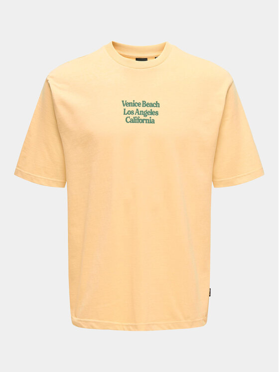 Only & Sons Only & Sons T-shirt Kenny 22028736 Ružičasta Relaxed Fit