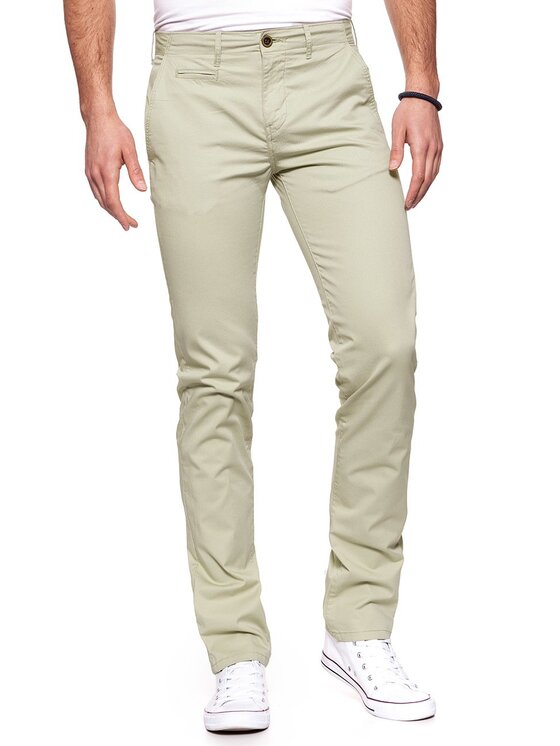 Wrangler Wrangler Pantaloni chino CHINO Beige Slim Fit