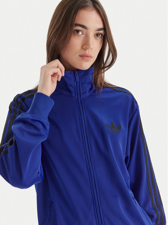adidas adidas Суитшърт adicolor Classic Firebird JX6462 Син Loose Fit