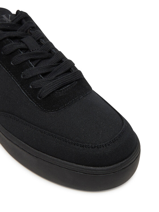Calvin Klein Jeans Calvin Klein Jeans Снікерcи Classic Cupsole Mg Canvas YM0YM01218 Чорний
