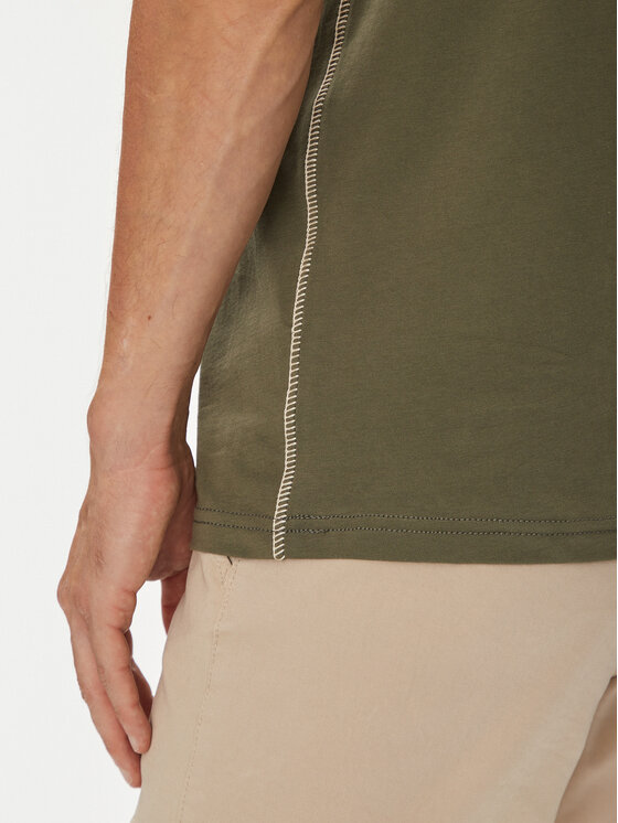 Napapijri Napapijri Tricou S-Aylmer NP0A4HTO Verde Regular Fit