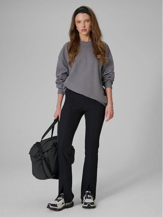 4F 4F Bluza BASIC+ Szary Loose Fit