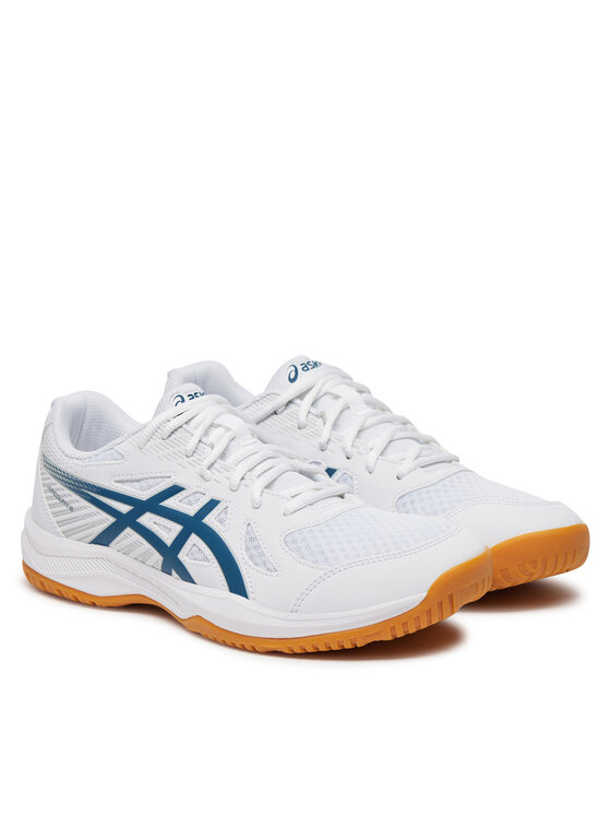 Asics Asics Обувки за зала Upcourt 6 1071A104 Бял