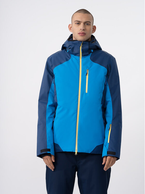 4F 4F Μπουφάν για σκι 4FAW23TTJAM283 Μπλε Regular Fit