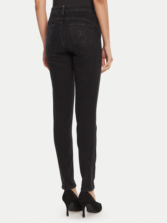 Liu Jo Liu Jo Traperice UF5013 D4615 Crna Skinny Fit