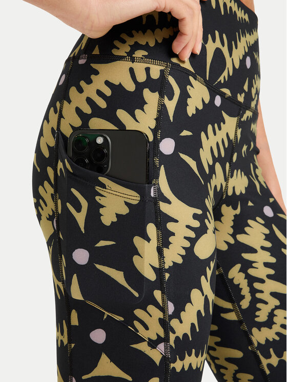 Roxy Roxy Легінси Heart Into It Ankle ERJNP03942 Чорний Slim Fit