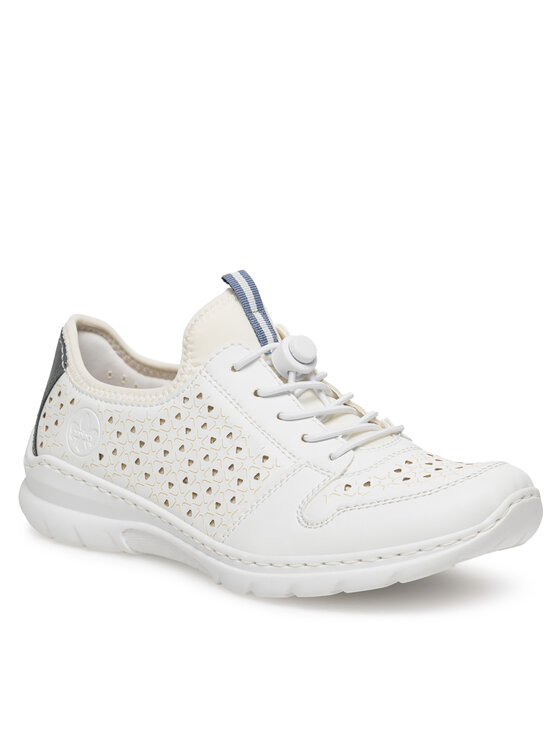 Rieker Rieker Sneakersy L3288-80 Biały