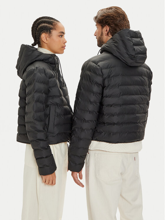 Rains Rains Prechodná bunda Unisex 15820 Čierna Regular Fit