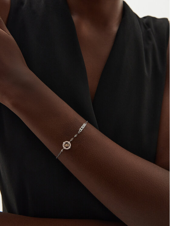 Guess Guess Βραχιόλι JUBB0464 4JW Ασημί